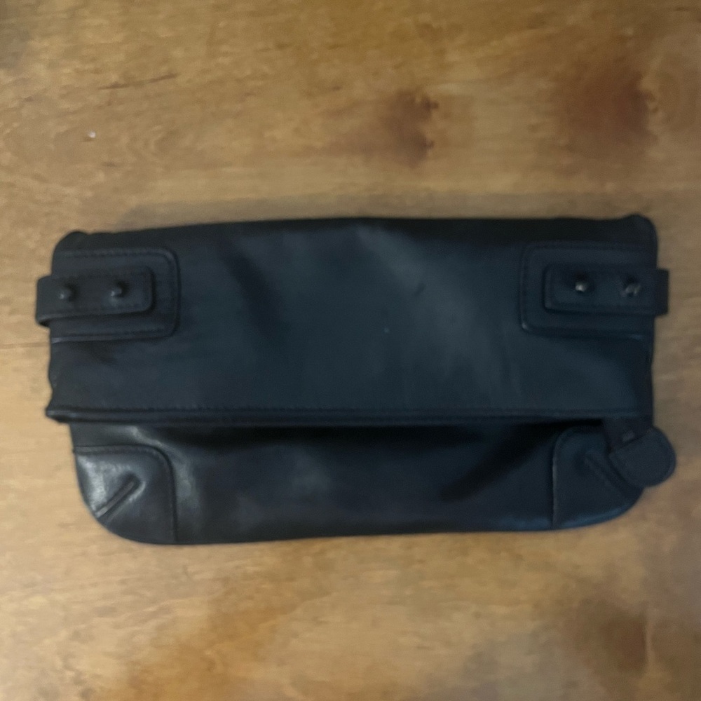 Club Monaco leather clutch